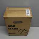 Aodisman Dog Stairs for Small Dogs,3 Step Dog Ramp for Couch and Bed,Pet Stairs with Non-Slip Bottom for Old Cats,Indoor Pet Steps,Comfort,Durable,15.4" H,Light Grey