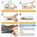 BAGAIL 6 Set Ultralight Compression Packing Cubes Packing Organizer for Travel Accessories Luggage Suitcase Backpack