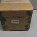 LE TAUCI Ceramic Orchid Pot, 6.5 Inch Orchid Planter with Holes for Repotting, Indoor Flower Plant Pot with Drainage and Saucer, Arctic White