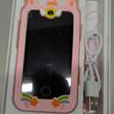 Kids Smart Phone for Girls, Christmas Birthday Gifts for Girls Age 3-10 Mini Toddler Cell Phone for Kids, Toddler Girl Learning Toy Phone with Dual Camera, Game, Music Player (Pink)