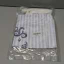 LZYRF Blue and White Chinoiserie Christmas Reindeer Tote Bag, Grandmillennial Christmas Canvas Tote Bag Gifts for Women, Blue Striped Rudolph Reindeer Reusable Xmas Holiday Gift Bags Party Favors