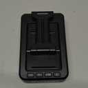 Cell Phone Stand with Wireless Bluetooth Speaker and Anti-Slip Base HD Surround Sound Perfect for Home and Outdoors with Bluetooth Speaker for Desk Compatible with iPhone/ipad/Samsung Galaxy (Black)