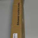 Chrome Shower Curtain Rod 31 to 80 Inch,1 Inch Diameter Adjustable Spring Tension Curtain Rod No Drilling Stainless Steel Telescoping Rod,No Rust