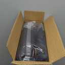 Mavora Max Portable Small Dog Seat for Car, Luxury Center Console Dog Car Seat Booster with Safety Tethers, AntiCollapse Pet Travel Carseat for SUV, Truck (Black/Grey)