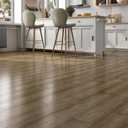 FunStick 6"x36" 17 Pcs Peel and Stick Floor Tile Brown Retro Wood Look Vinyl Plank Flooring Peel and Stick Vinyl Flooring Waterproof Stick on Floor Tiles for Bathroom Kitchen Basement Laminate Sheets