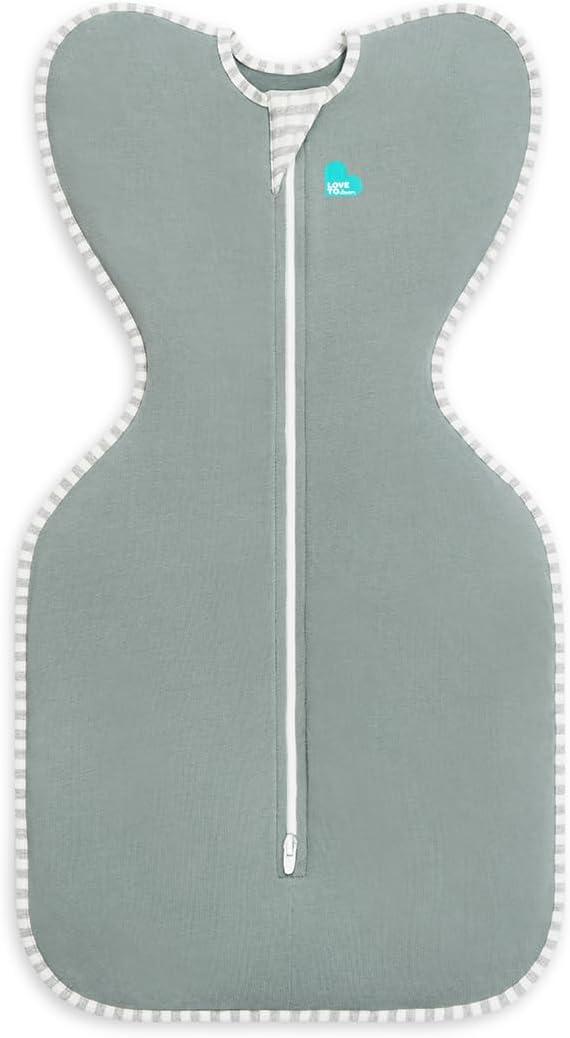 Love to Dream Swaddle UP, Baby Sleep Sack, Self-Soothing Swaddles for Newborns, Improves Sleep, Snug Fit Helps Calm Startle Reflex, New Born Essentials for Baby, 1.0 TOG, Newborn 5-8.5 lbs, Deep Olive