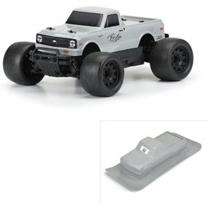 Pro-line Racing 1972 Chevy C-10 Tough-Color Stone Gray Body PRO325114 Car/Truck Bodies Wings & Decals