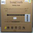 InnoTruth 29.6-39.1 in Wide Baby Gate for Stairs and Doorways, White