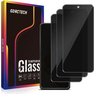 [3-Pack Privacy Screen Protector for Motorola Moto G Stylus 5G 2024 Tempered Glass, Bubble Free, Easy to Install, 9H Hardness