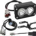 SOFO Upgraded Headlight Kit for Sur-Ron Segway X260 / Talaria Sting R MX4 - Plug & Play Dirt Bike Headlamp with Handlebar Switch, Aluminum Housing, Spot & Flood Combo Beam
