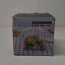 Pink Glass Saucepan with Lid and Handle, 1.5L/50oz Glass Cooking Pot, Glass Cooking Saucepan Safe for Pasta Noodle, Soup, Milk, Baby Food