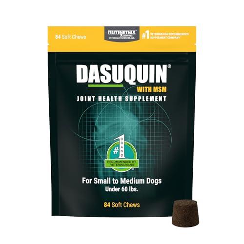 Nutramax Laboratories Dasuquin with MSM Soft Chews Small/Medium Dog 84 Count, brown=BB 10/26