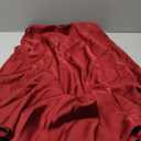 Women's Satin High Waisted Maxi Skirts Hidden Elasticized Waistband A Line Long Skirt (Wine Red)