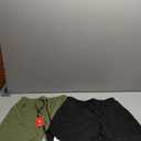 JWJ Men's 2 in 1 Workout Running Shorts 7 Inch Lightweight Athletic Gym Shorts with Compression Liner (3 Pack Black / Black White / Army White)