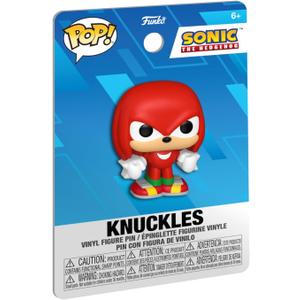 Funko Pop! PVC Pin: Sonic The Hedgehog - Knuckles - Collectable Vinyl Figure - Gift Idea - Official Merchandise - Toys for Kids & Adults - Video Game Fans - Model Figure for Collectors and Display
