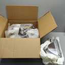 Headlight Assembly With Corner Light Kit Compatible with Ford Ranger 1993-1997, OE-Style Halogen Headlamp Replacement for FO2503115, FO2502119, FO2503173, FO2502173, 4Pcs Pair Set without Bulb