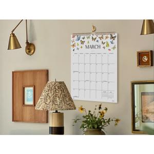 Jotsome Wall Calendar 2026, Aesthetic Monthly Wall Calendar From Now to December 2026 14.2x11.2 inch, Wall Decoration in Home and Office for Easy Organizing, Gift for the Holidays (Floral)
