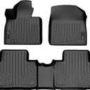 MAXLINER All Weather Custom Fit 2 Row Floor Mat Liner Set Compatible with 2020-2025 Kia Telluride
