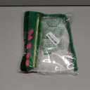 1 PCS American Mahjong Bag - Empty Mahjong Tiles Bag Only with Zippered & Letters, Case Only(Green,Moh-jong)