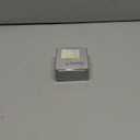 Quelay 2 Pcs Heart Jewelry Keepsake Box and Pink Baby Rosary Baptism Gift, Silver Toned Jewelry Box with Engraved Cross Baby Baptism Gift for Girls Baptism, First Communion, Christening