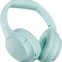 TOZO Bluetooth 5.4 Over Ear Headphones,70H Playtime with Mic,Delay Mode,Foldable Wireless Headset,Deep Bass Stereo Sound,Customizable 32 EQ Music Mode Via Button & App,for Travel and Home, Upgraded (Green)