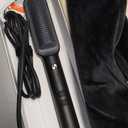 Hair Straightener Brush, TYMO Ring Hair Straightener Comb Straightening Brush for Women with 5 Temps 20s Fast Heating & Dual Voltage, Black