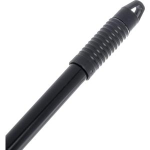 Carlisle FoodService Products 3697000 Vinyl Coated Metal Mop Handle, 15/16" Diameter x 60" Length, Black, for Jaw Style Wide Band Mops