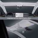 Car Sunglasses Holder, Car Glasses Case Flocking Sunglasses Storage Box for 2020-2023
