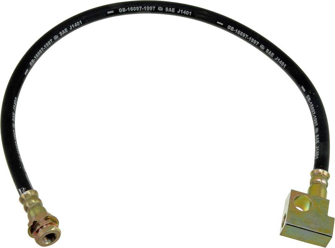 Dorman H38576 Rear Center Brake Hydraulic Hose Compatible with Select Dodge Models , Black Dorman H38576 Rear Center Brake Hydraulic Hose Compatible with Select Dodge Models , Black