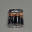 Duracell Coppertop D Batteries, 4 Count (Pack of 1), D Battery with Long-lasting Power, All-Purpose Alkaline D Battery for Household and Office Devices