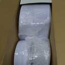 BUCLA 200PCS White Plastic Plates - Heavy Duty White Disposable Include 100 Dinner 10inch & 100 Dessert 7inch Plates, Ideal for Wedding&Party