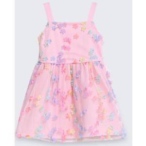 The Children's Place,Girls,Dressy Dress, Short SleeveBright Pink,6