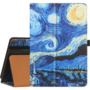 Folio Case for All-New Amazon Fire HD 10 and 10 Plus Tablet (13th/11th Generation, 2023/2021 Release) 10.1" - Slim Fit Standing Cover with Auto Sleep/Wake, Starry Sky (Starry Sky)