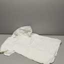 Hanes Mens Cotton, Moisture-wicking Crew Tee Undershirts, Multi-packs, White - 6 Pack, Small