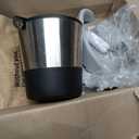 Oggi Insulated Ice Bucket (4 Quart) and Acrylic Oval Party Tub