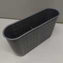 Plastic Utensil Silverware Storage Holder Caddy,Fit Kitchen Sink Drying Rack