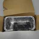 Grill Grease Catcher for Blackstone Griddle with 10 Pack Grease Cup Liners Aluminum Foil Tray Pan Drip Tray Pan for 17, 22, 28 & 36 inches Griddle (Short Hook + Long Hook)