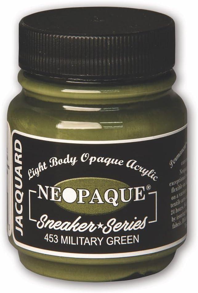 Jacquard Products Jacquard Neopaque Acrylic Paint 2.25oz-Military Green-Sneaker Series