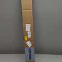 MYshade 6 Pack Temporary Blackout Paper Shades for Windows,Paper Pleated Blinds with Adhesive,No Tools No Drilling Free Cut Size Temporary Room Darkening Shades(Brown, 36" W x 72" H)