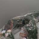 WBHome Pre-lit 9 Feet/108 Inch Christmas Garland, Rose Gold Lighted Garland with 50 LED Lights for Indoor Outdoor Xmas Decor Holiday Decorations, Battery Operated (Batteries NOT Included)