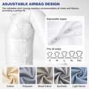 Airoflux Automatic Ironing Machine, Portable Hands-Free Wrinkle Remover with Remote Control for Shirts & Pants, Gentle on All Fabrics, Ironing Machine Perfect for Apartments, Travel and Small Spaces