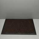 Yimobra Front Door Mat Outside Entrance 17x29.5, Waterproof All-Season Weather Doormat, Stain and Fade Resistant, Indoor Outdoor Entryway Welcome Mat, Non Slip Natural Rubber, Easy Clean Patio, Brown