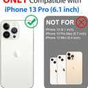 SPORTLINK for iPhone 13 Pro Waterproof Case - Full Body Shockproof Dustproof Phone Screen Protector Rugged Waterproof Case for iPhone 13 Pro 6.1 Inches Black