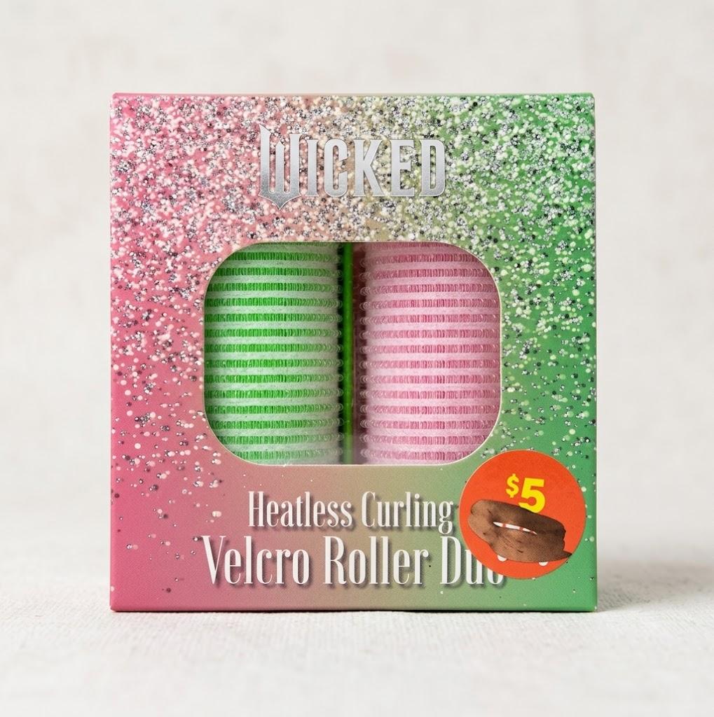 Heatless curling Velcro roller Duo 4 packs