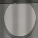 Toilet seat Elongated with Slow Close Hinges, Four Bumpers Never Loosen and Easily Remove, Two Sets of Parts, Plastic, White