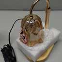 Candle Warmer Lamp Adjustable Timer - Electric Flower Glass Candles Warmers Adjustable Height Dimmable Vintage Base Modern Wax Candles Top Warmers for Small Jar Scented Wax Melts