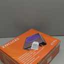 2025 Upgraded 10" 1200W Slim Under Seat Powered Car Subwoofer, Car/Truck Sub Built in Amplifier for Outstanding Heat Dissipation, Powerful bass and Blue LED (Blue Light)