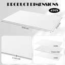 Elcoho 4 Pack White Foam Board, 20 x 30 Inch Acid-Free Foam Core Board, 5mm Thick Double Sided White Poster Boards for Presentation Art Display Office School Projects Crafting Sign Making