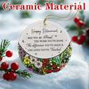 Retirement Gifts for Women & Men: Retirement Ornaments, Farewell Gifts for Retiring Coworkers, Retired Gift for Coworker, Friend, Boss, Employee, Teacher, Nurse  Christmas OrnamentsStyle D