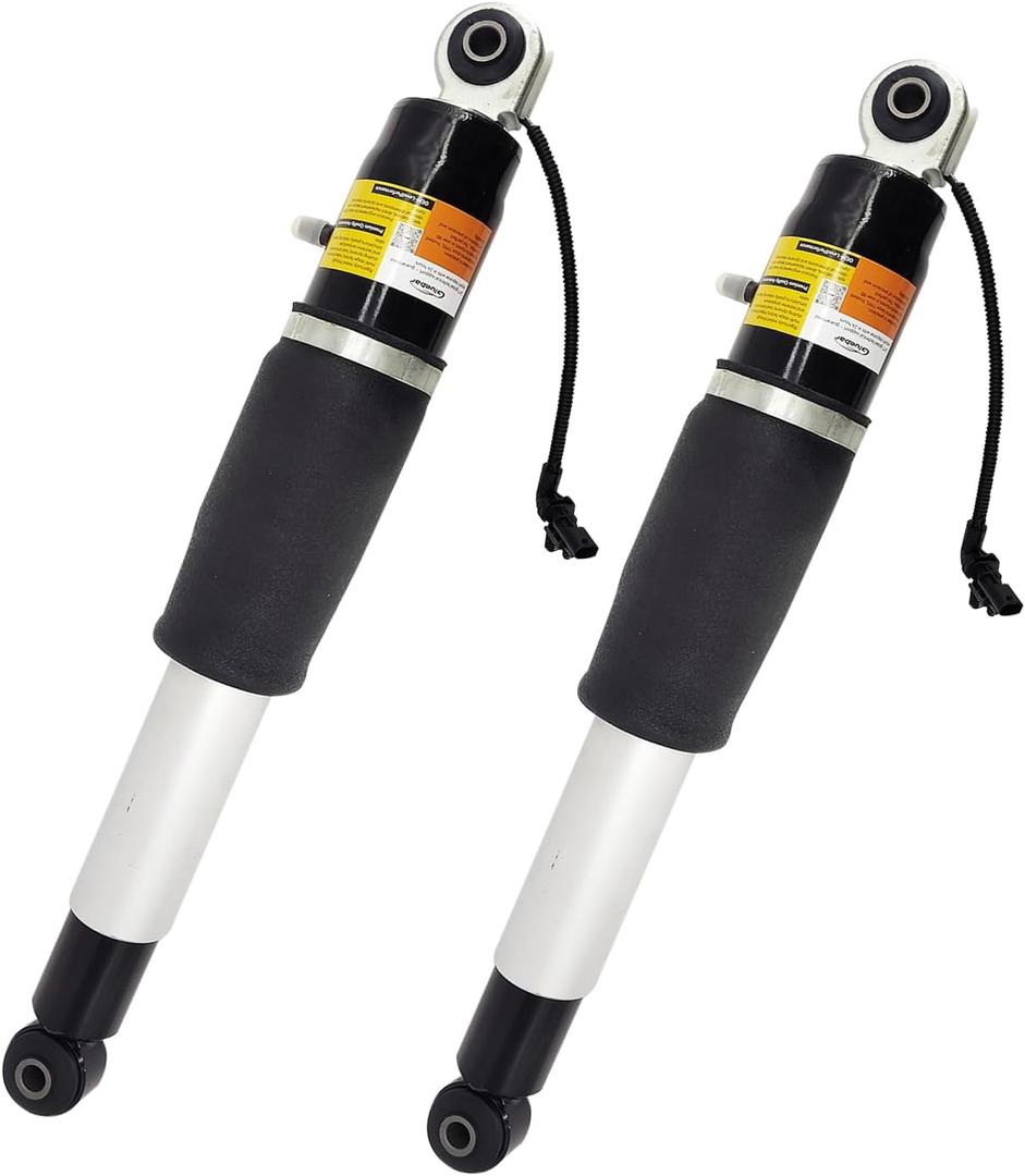 84176675 2 Packs Rear Air Shocks Strut Absorber Compatible with 2015-2021 Cadillac Escalade Chevy Tahoe Suburban Silverado GMC Sierra 1500 Yukon (XL), Replace 580-1106 580-1068 23151122 23267007 23290
